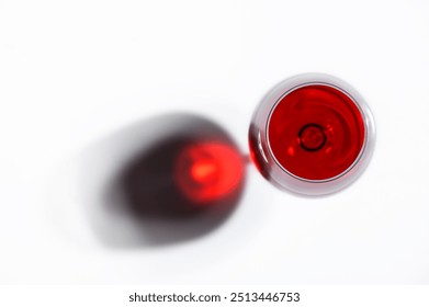 Still Life of Glass of Red Wine - Powered by Shutterstock