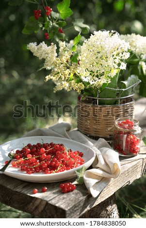 Similar – Foto Bild Hausgemachte leckere Erdbeeren Marmelade machen