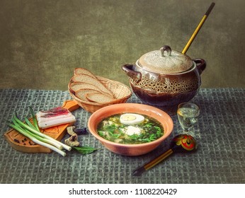 Still Life With Sorrel Soup 