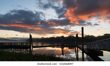 Still Morning On The Connecticut River In Rocky Hill