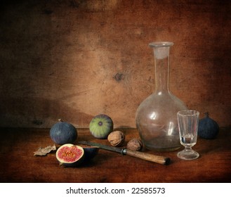 Still-life with a fig - Shutterstock ID 22585573