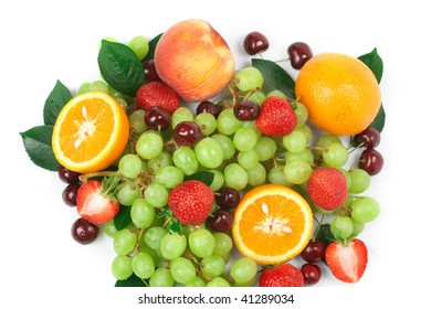 Still-life of fresh fruit - Shutterstock ID 41289034