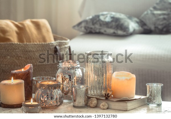 Stilllife Home Cozy Beautiful Decor Living Stock Photo Edit Now
