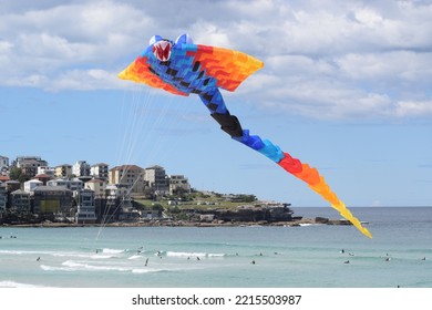 Stingray Kite Over Bondi Beach