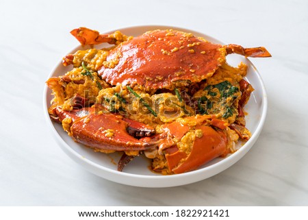 Stir Fried Crab with Curry Powder - Seafood Style
