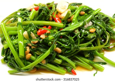 Stir Fried Water Spinach