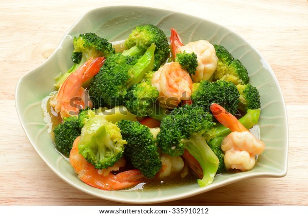 broccoli shrimp stirfried stir fried