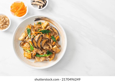 stir-fried noodles with tofu and vegetables - vegan and vegetarian food style - Powered by Shutterstock