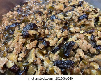 Stir-fried Shredded Pork With Shiitake Mushrooms, A Delicious Snack In Taiwan