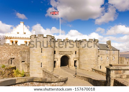 Stirling castle entrance gatehouse
