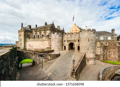 Stirling Castle - Stirling - Scotland. One Of The Biggest And Important Castles In Scotland.