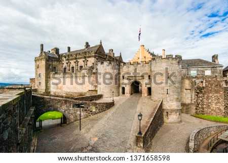 Stirling Castle - Stirling - Scotland. One of the biggest and important castles in Scotland.