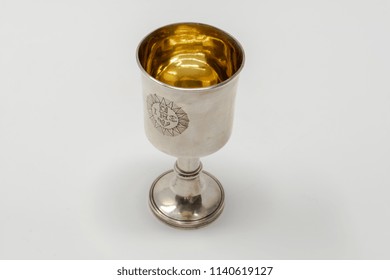 Stirling Silver Communion Chalice Hold Wine Stock Photo 1140619127 ...