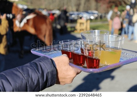 A stirrup cup is a 