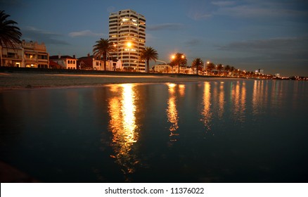 St.kilda  Beach In  Melbourne