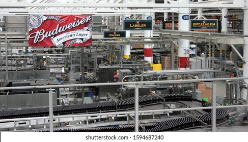 St.Louis USA Mo. May 14. 2008. Anheuser Busch Beer Factory.