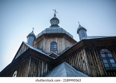 St.Nicholas Greek Catholic Church Wooden Church In Hoszow.