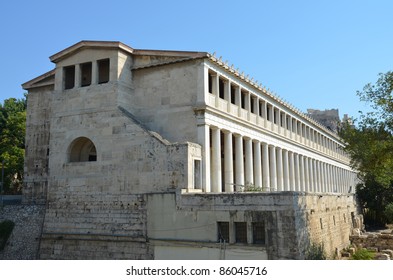 Stoa Of Attalos, Athens Museum Of Ancient Agora