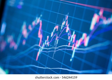 Stock Exchange Board Background - Shutterstock ID 546244159