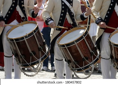 Stock Image Of Independence Day Parade, Boston, USA 