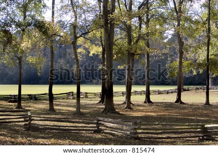 Stock image of Natchez Trace National Scenic Trail.