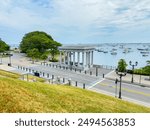 Stock image Plymouth Rock Massachusetts USA