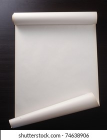 Stock Image Of Scroll Of Paper