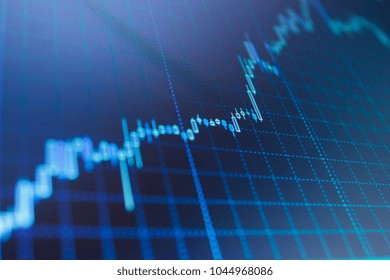 Stock market chart on LCD screen. Stock market and other finance themes. Big data on LED panel. Currency trading theme. Stock market concept and background. Professional market analysis.  - Powered by Shutterstock