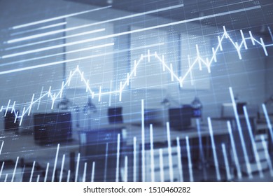 Stock Market Chart Trading Desk Bank Stock Photo 1510460282 | Shutterstock