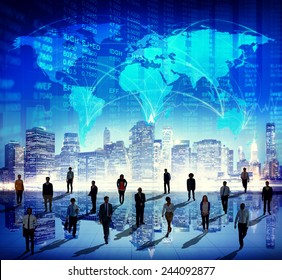 Stock Market Stock Exchange Trading Forex Stock Photo 244092877 ...