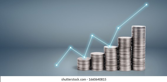 Stock market forex trading graph candlestick chart suitable for financial investment concept ,business chart  idea - Shutterstock ID 1660640815