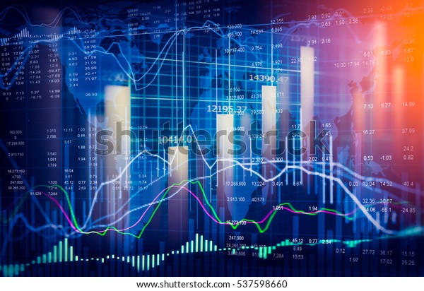 Stock Market Forex Trading Graph Candlestick Stockfoto Jetzt - 