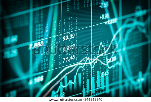 Stock Market Forex Trading Graph Candlestick Stock Photo (Edit Now ...