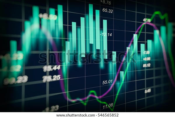 Stock Market Forex Trading Graph Candlestick Stockfoto Jetzt - 