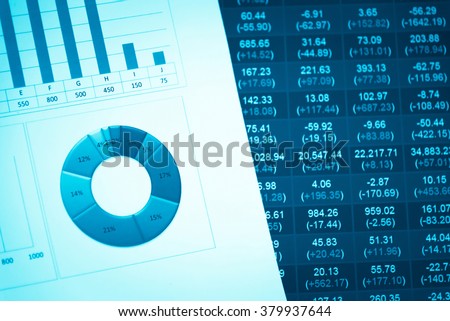 Stock Market Information Graph Trend Forex Stock Photo Edit Now - 