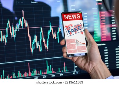 Stock market manipulation with fake news.