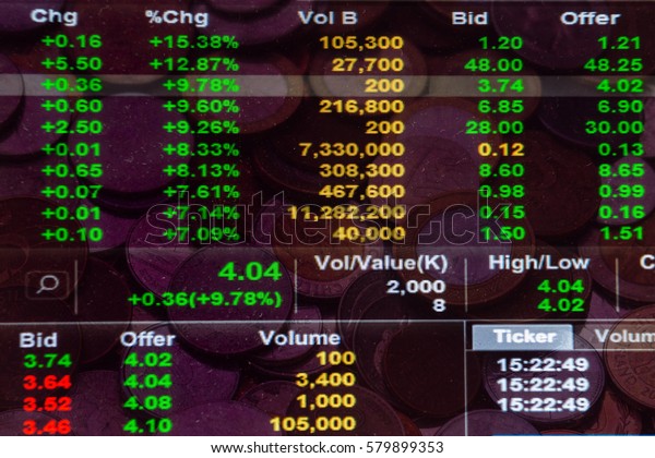 Stock Market Price List Money Cash Stock Photo Edit Now 579899353 Stock Market Price List Money Cash Stock Photo Edit Now 579899353