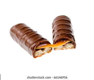 Stock Photo: Chocolate bar isolated on white background - Powered by Shutterstock