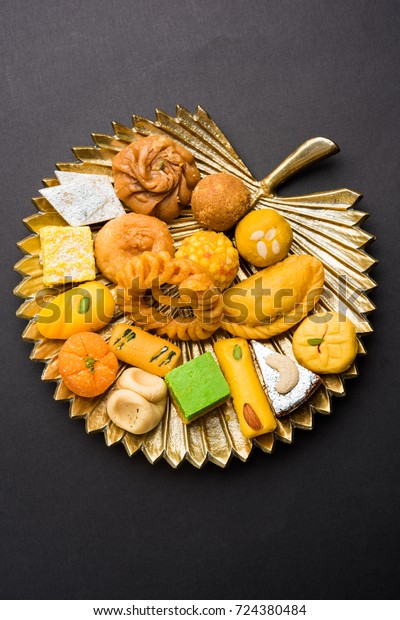 Stock Photo Indian Sweet Mithai Oil Stock Photo Edit Now 724380484