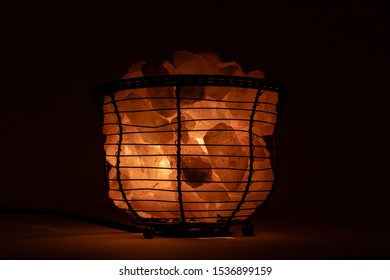 Stock Photo Lightbox Salt Lamp