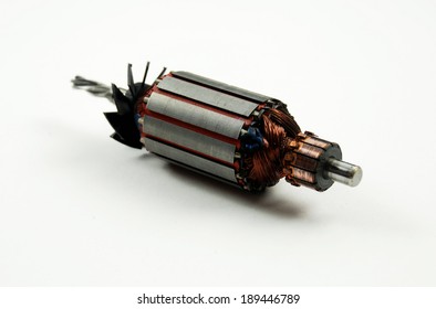 Stock Pictures Of Interior Parts Of An AC Motor