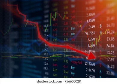 Stock price plummets with negative news coverage and investment is lost in anger and frustration.  Copyspace room for text.