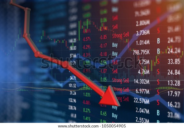 Stock price\
plummets with negative news and investment is lost in anger and\
frustration.  Copyspace room for\
text.