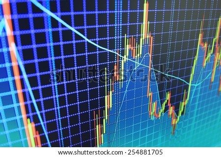 Stock Trade Live Online Forex Data Stock Photo Edit Now 254881705 - 