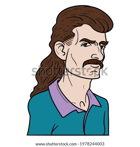 Hair Clip Art Free Clipart Images - Mullet Clipart.