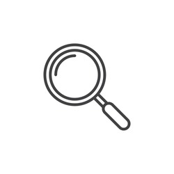 Vector Magnifying Glass, Vectors