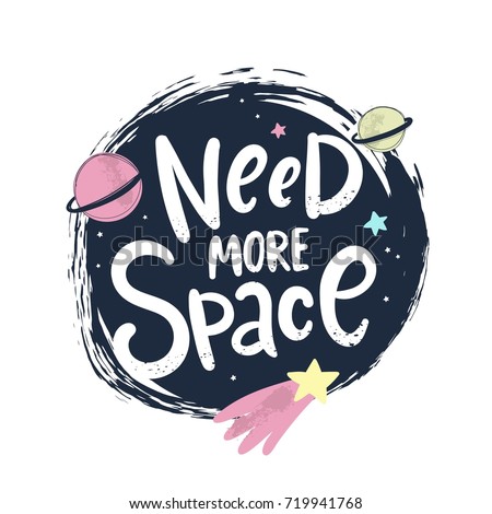 Space lettering