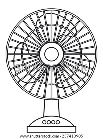 Как нарисовать вентилятор