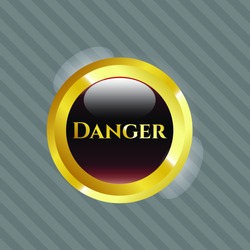 No Button As Symbol For Danger Or Negativity Royalty-Free Stock