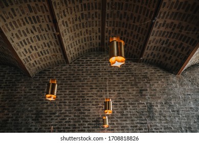 Stockholholm, Sweden - 2 April 2019. St. Mark's Church In Bjorkhagen Was Created In 1960 By The Architect Sigurd Lewerentz